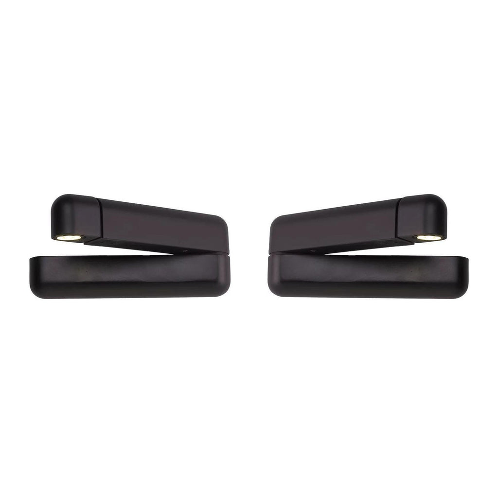Lustra Applique Murale Noire LED Réglable USB - Neutralighting