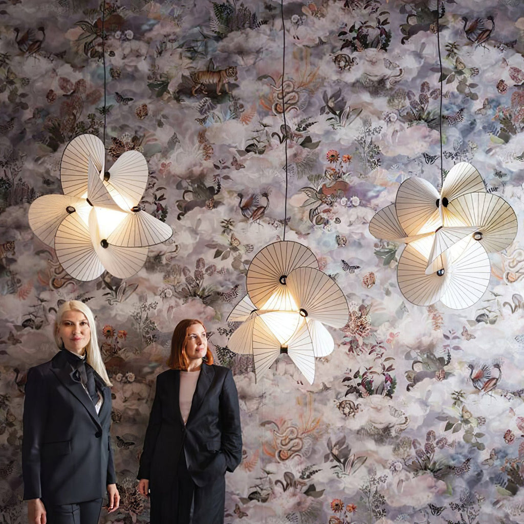 Solarare Suspension artistique en tissu - Neutralighting