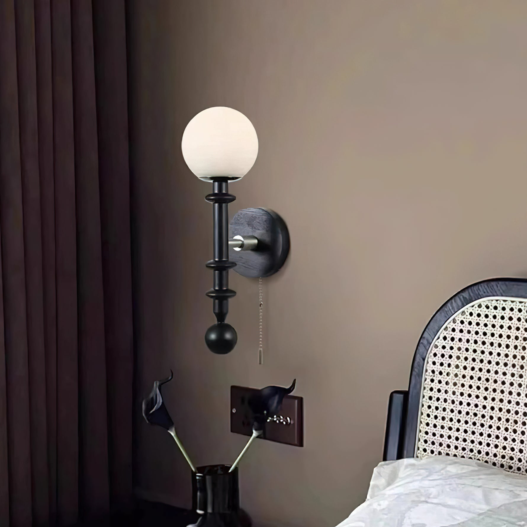 Velno Lustra Applique Murale Moderne Globe - Neutralighting
