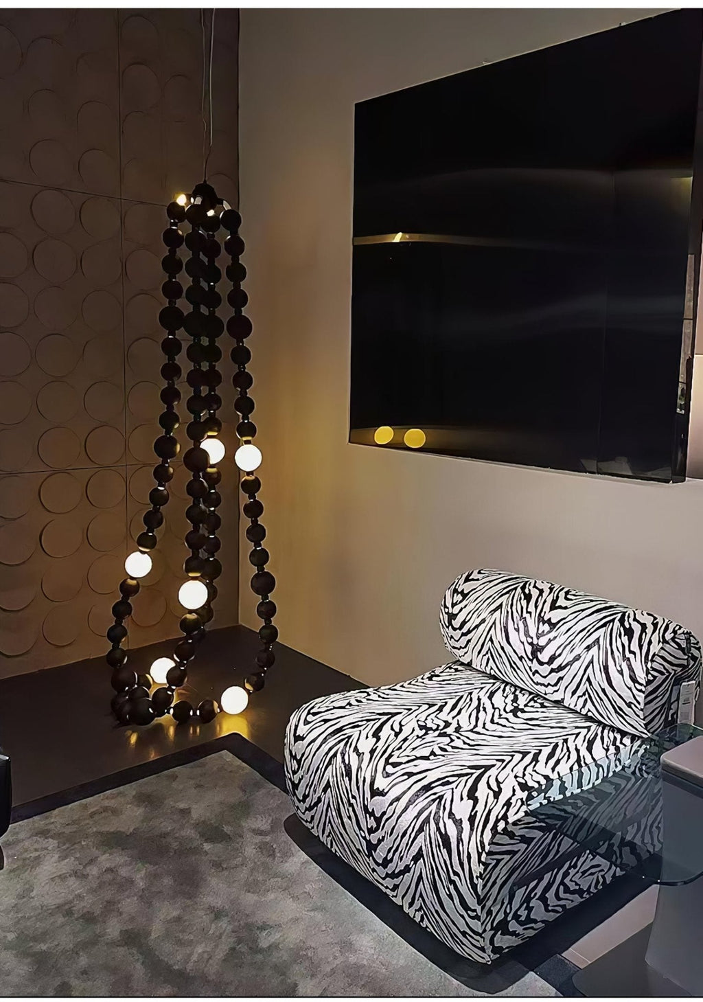 Nysolisra Lustre Moderne en Verre - Neutralighting