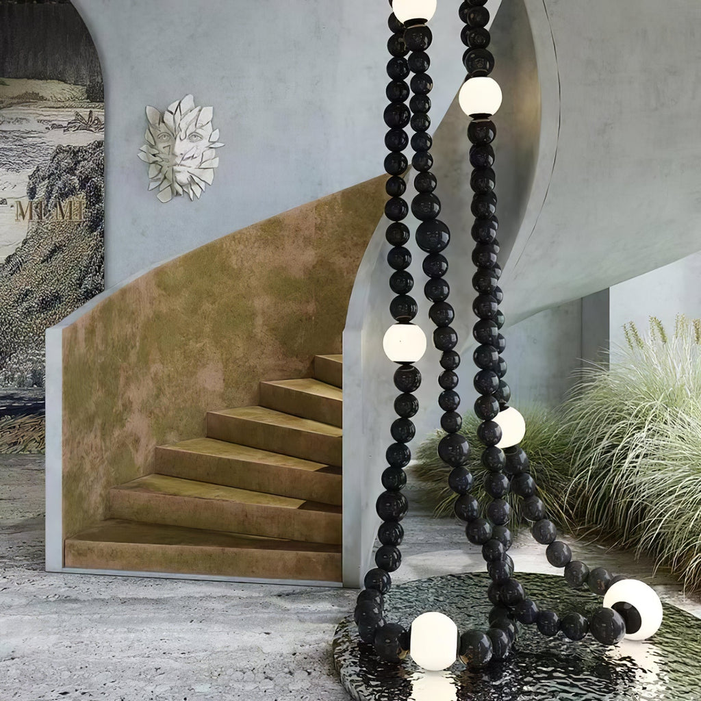 Nysolisra Lustre Moderne en Verre - Neutralighting