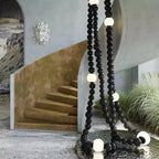 Nysolisra Lustre Moderne en Verre - Neutralighting