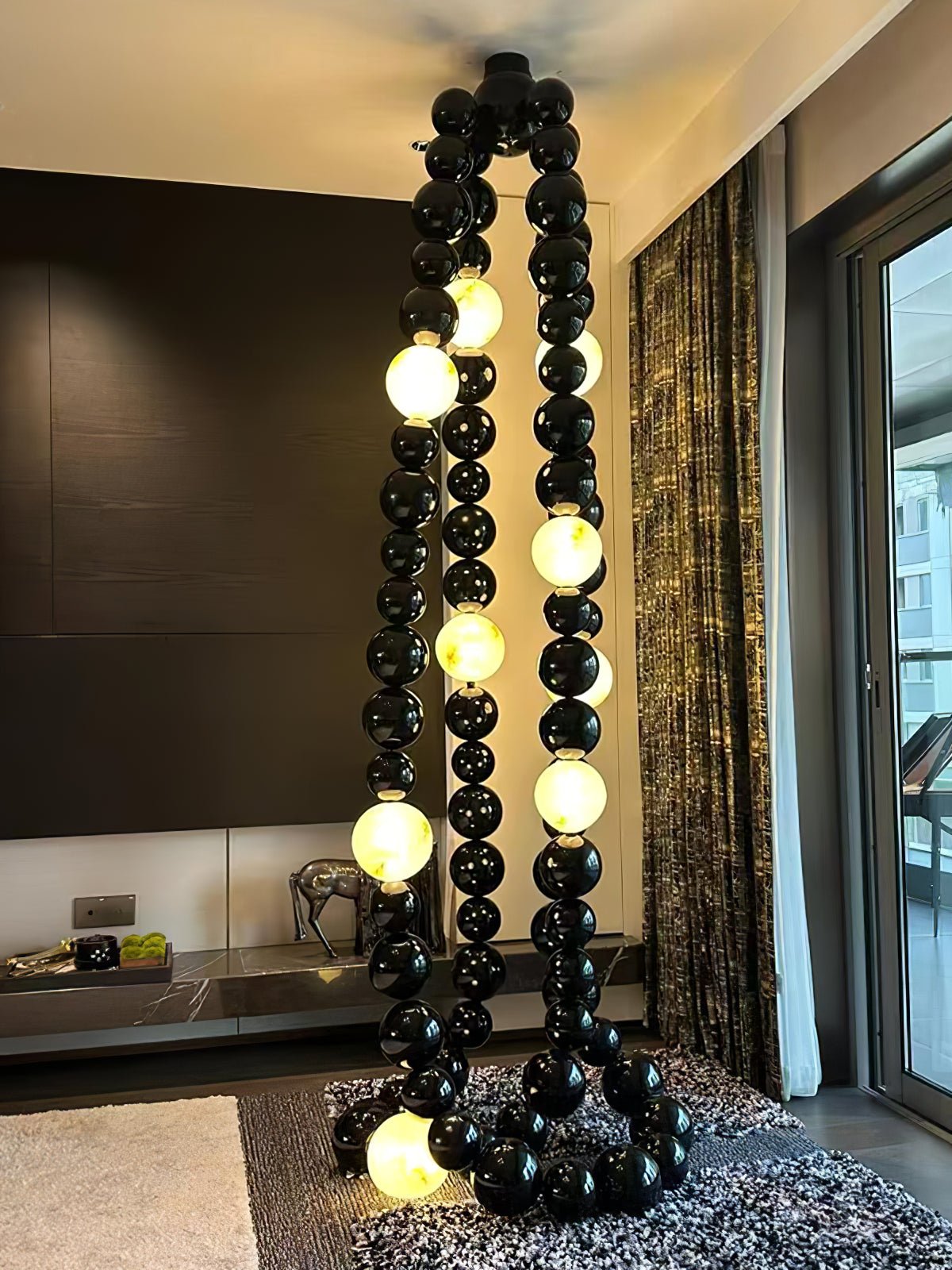 Nysolisra Lustre Moderne en Verre - Neutralighting