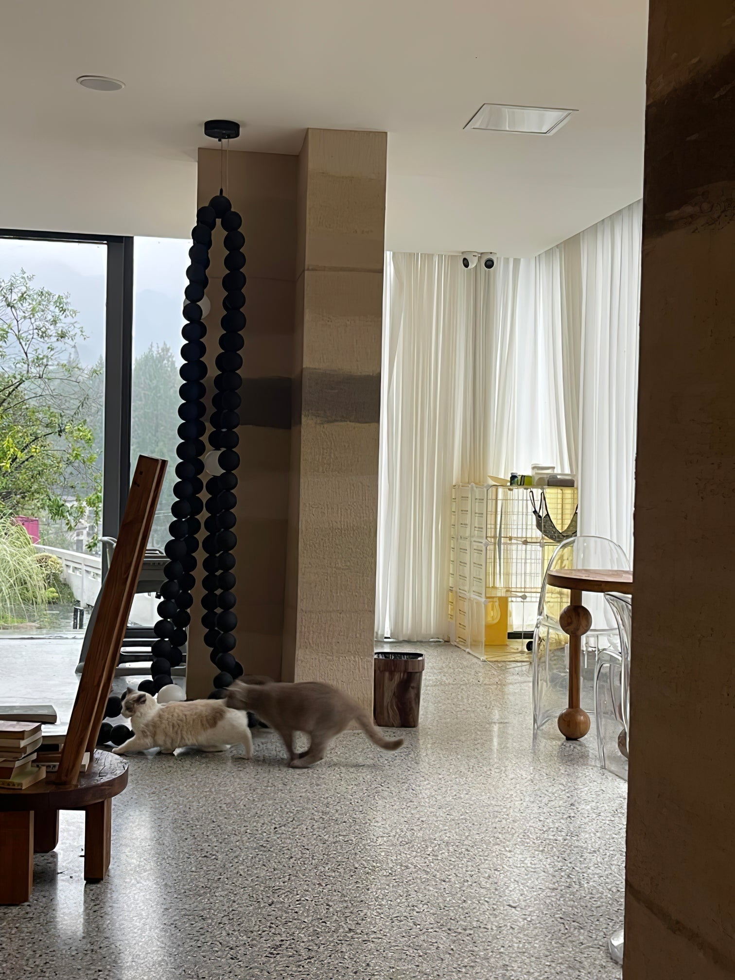 Nysolisra Lustre Moderne en Verre - Neutralighting