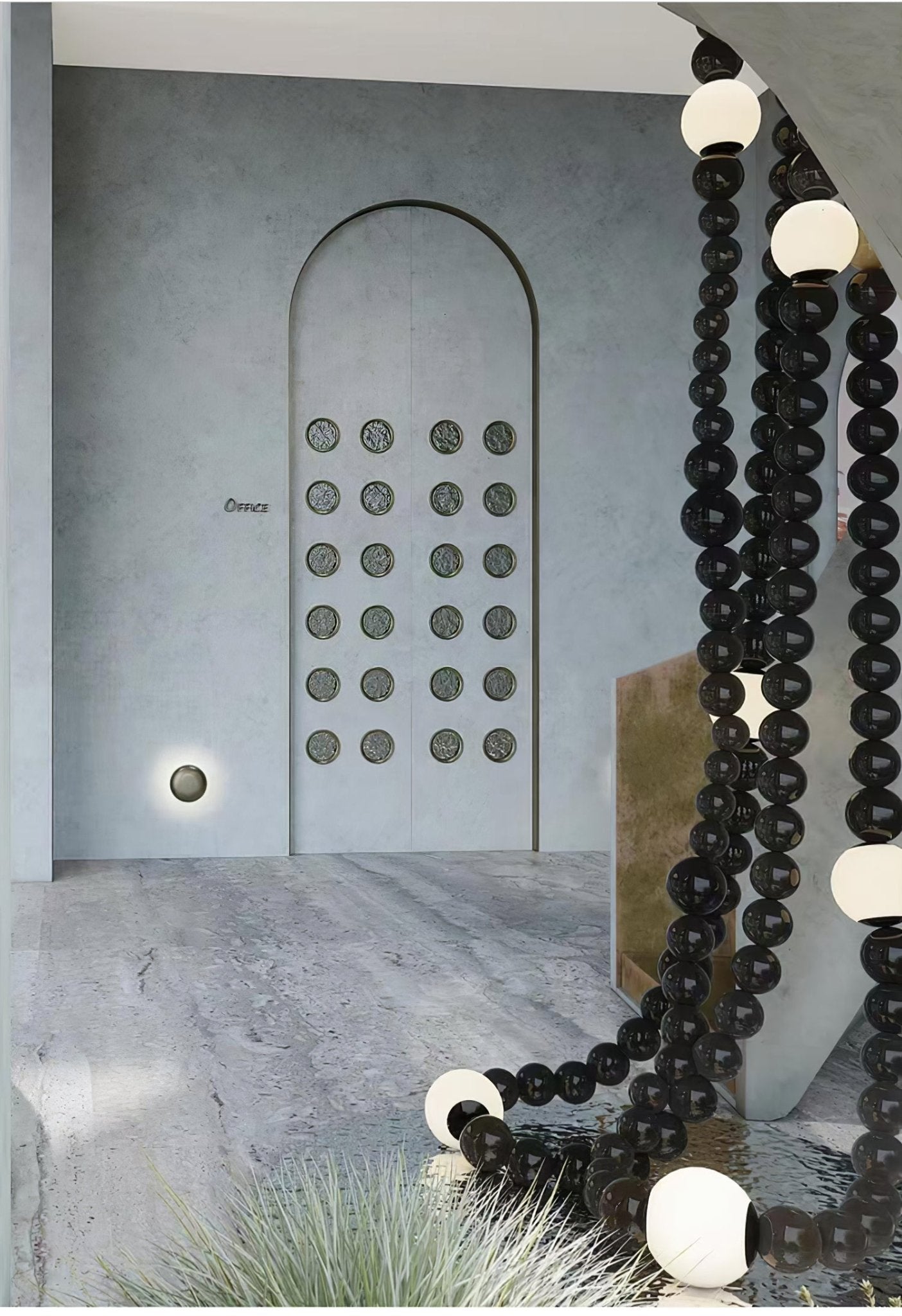 Nysolisra Lustre Moderne en Verre - Neutralighting