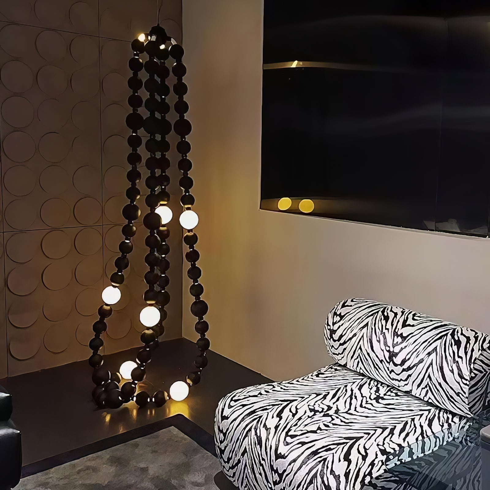 Nysolisra Lustre Moderne en Verre - Neutralighting