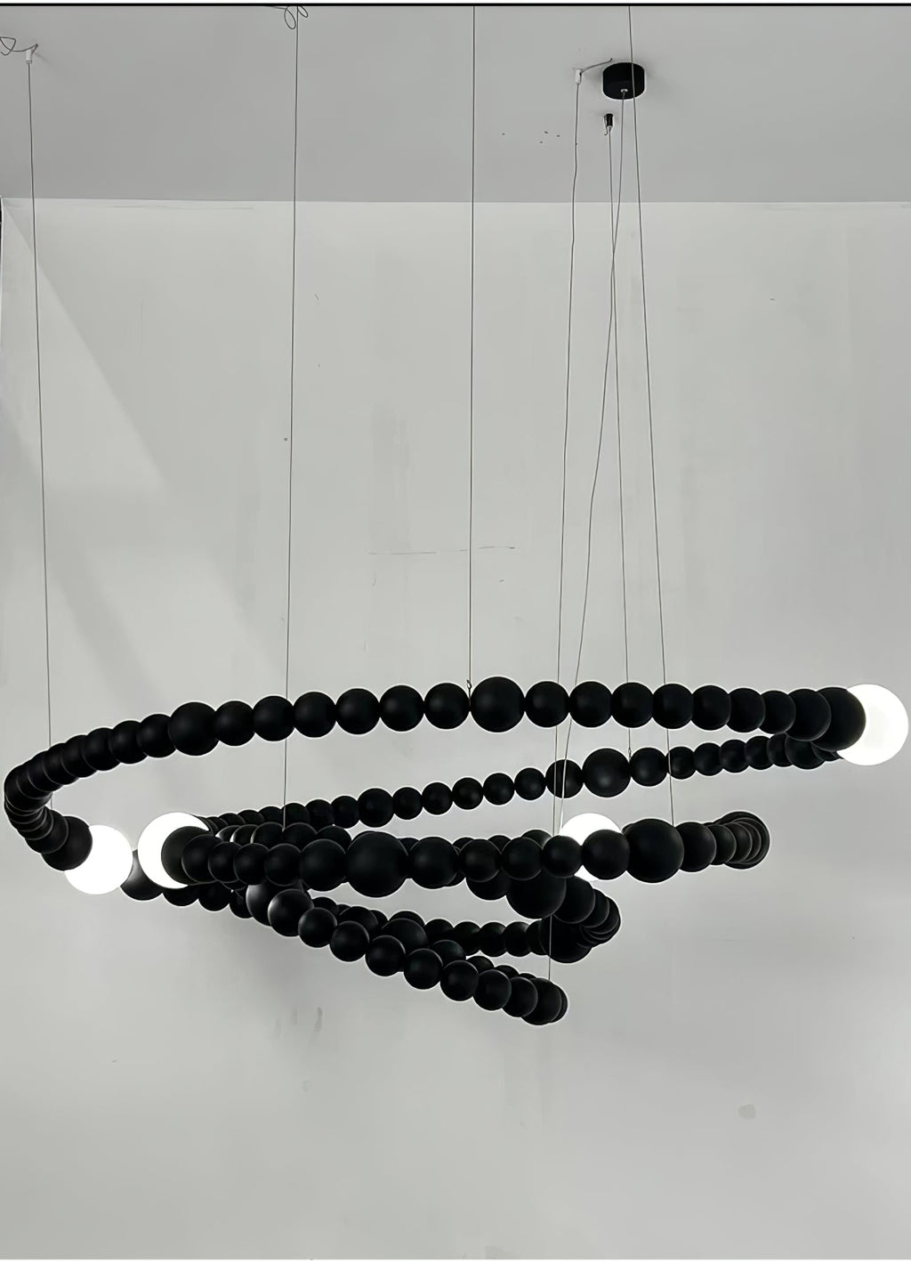 Nysolisra Lustre Moderne en Verre - Neutralighting