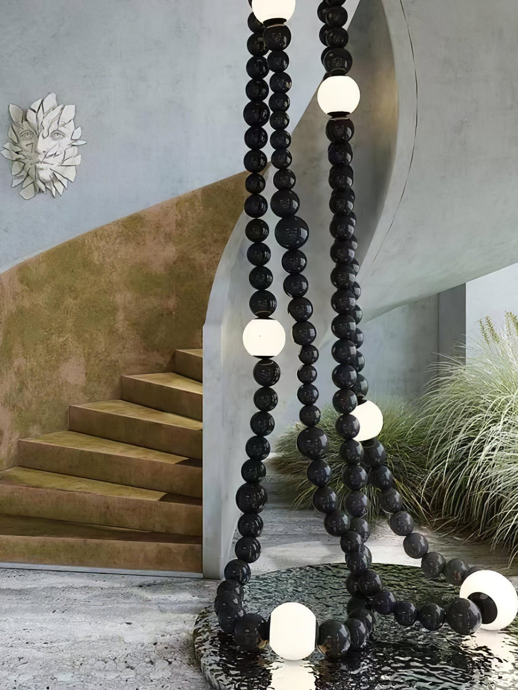 Nysolisra Lustre Moderne en Verre - Neutralighting