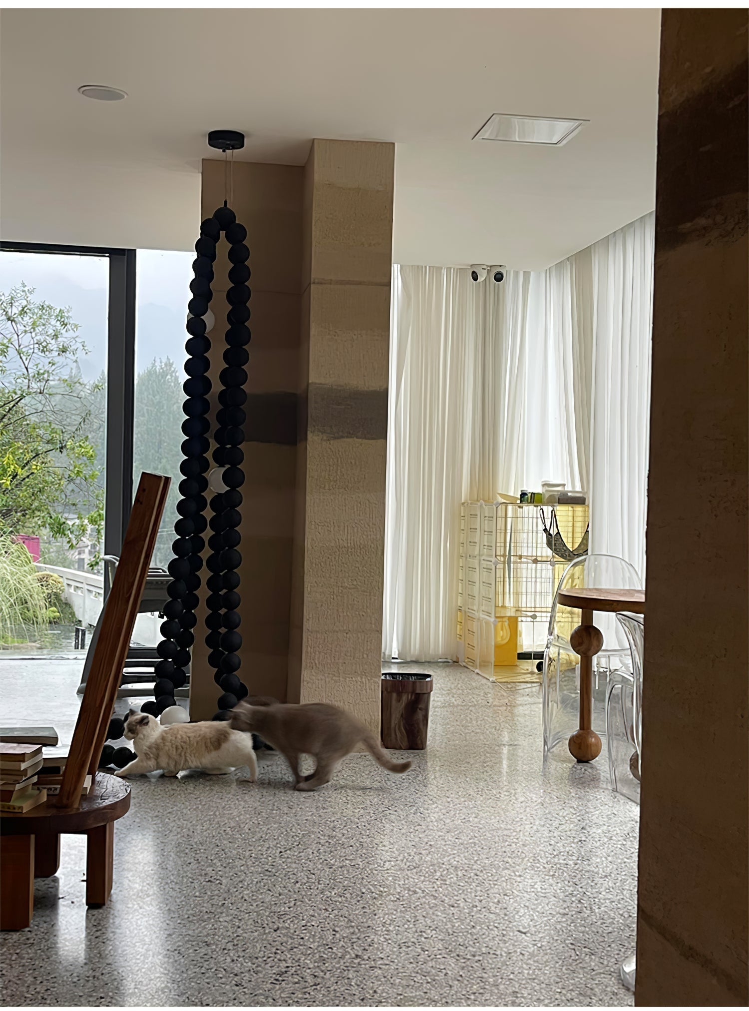 Nysolisra Lustre Moderne en Verre - Neutralighting