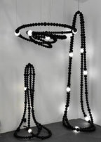 Nysolisra Lustre Moderne en Verre - Neutralighting