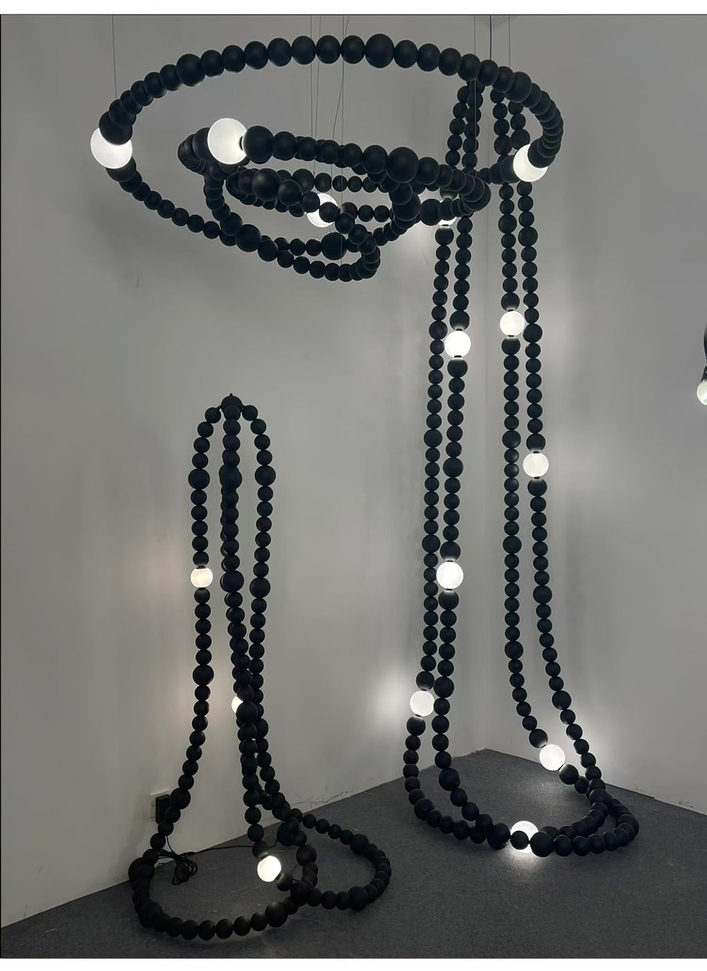 Nysolisra Lustre Moderne en Verre - Neutralighting