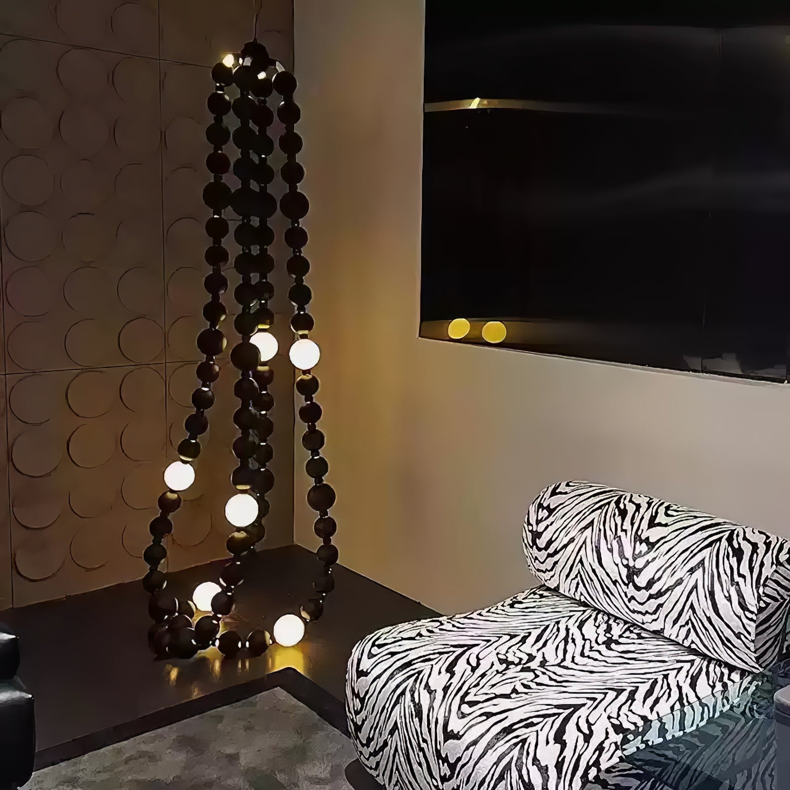 Nysolisra Lustre Moderne en Verre - Neutralighting