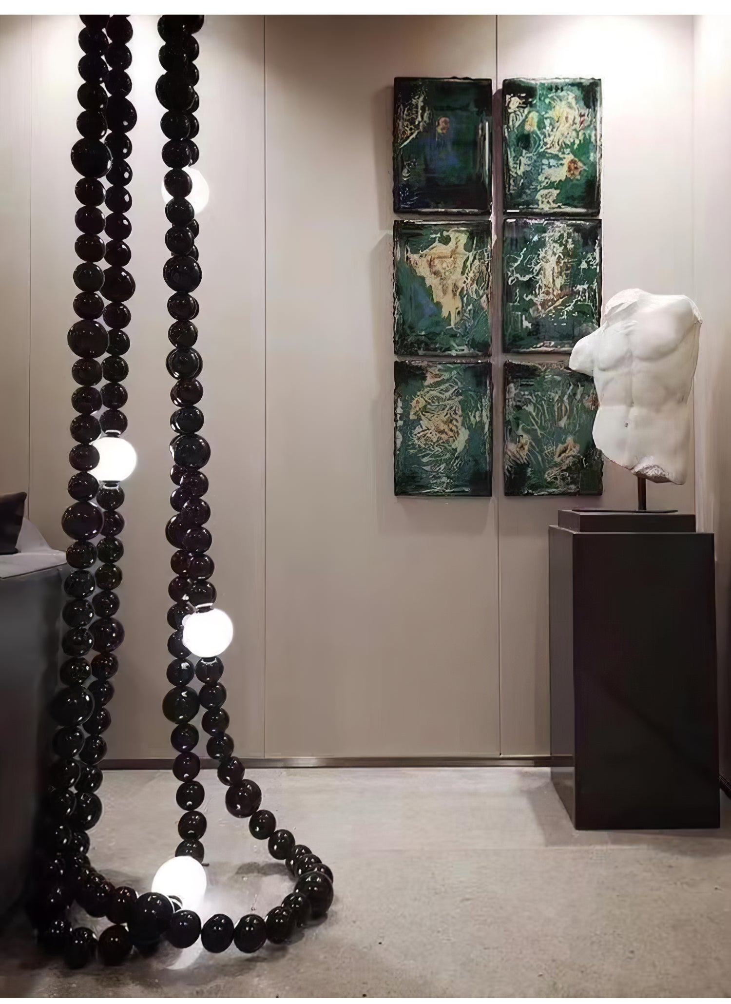 Nysolisra Lustre Moderne en Verre - Neutralighting