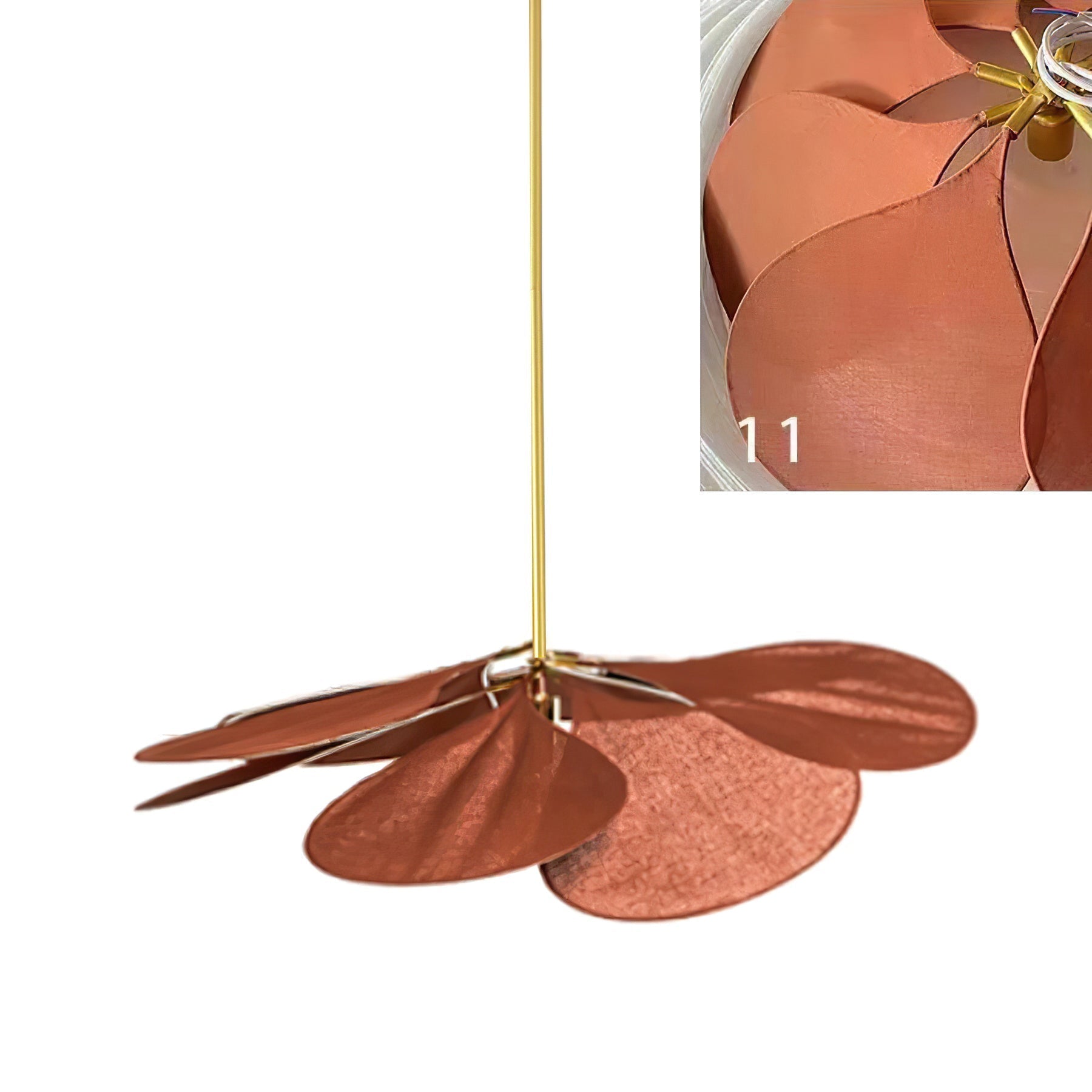 Zerithire Suspension en Tissu Inspiration Naturelle - Neutralighting