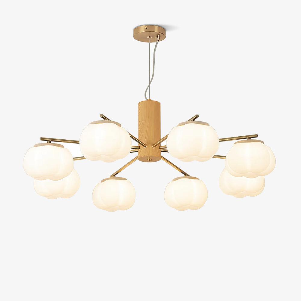 Tyler Chandelier Vintage en Acrylique - Neutralighting