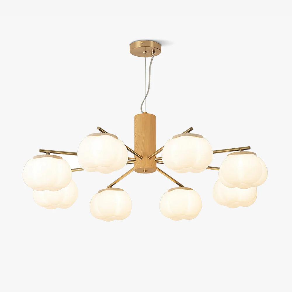Tyler Chandelier Vintage en Acrylique - Neutralighting