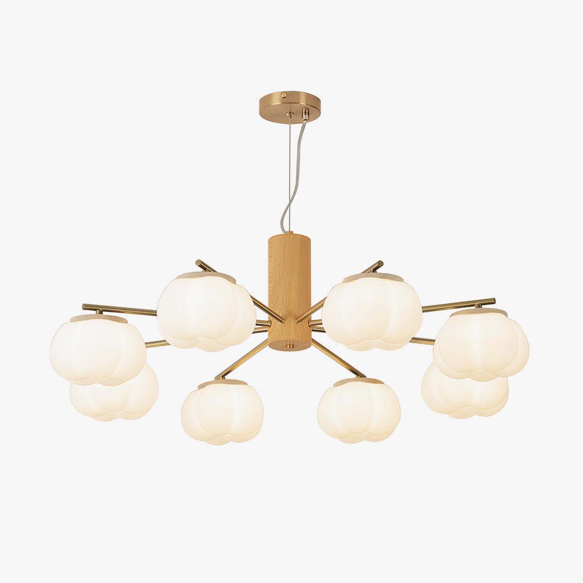 Tyler Chandelier Vintage en Acrylique - Neutralighting