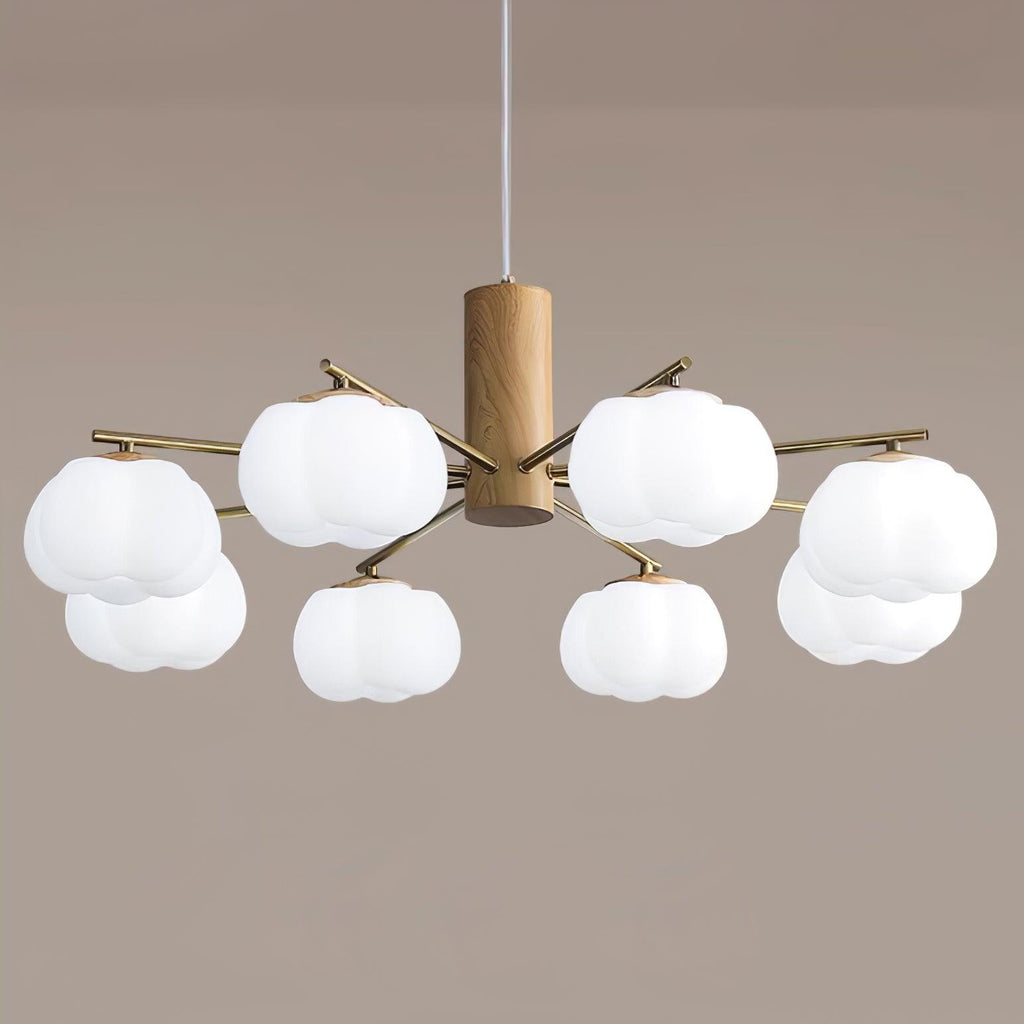 Tyler Chandelier Vintage en Acrylique - Neutralighting