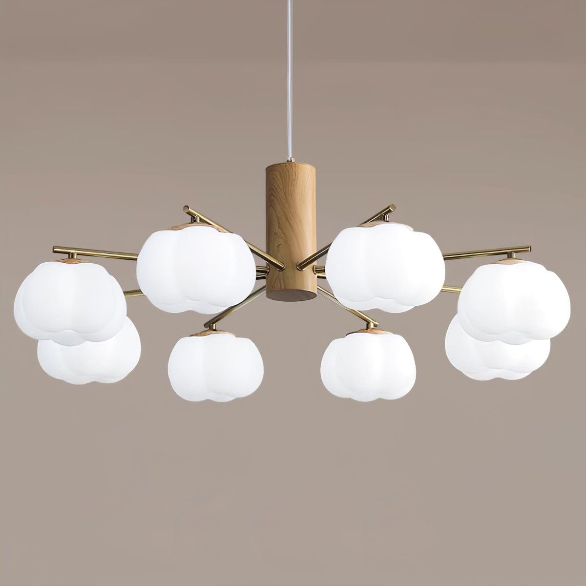 Tyler Chandelier Vintage en Acrylique - Neutralighting