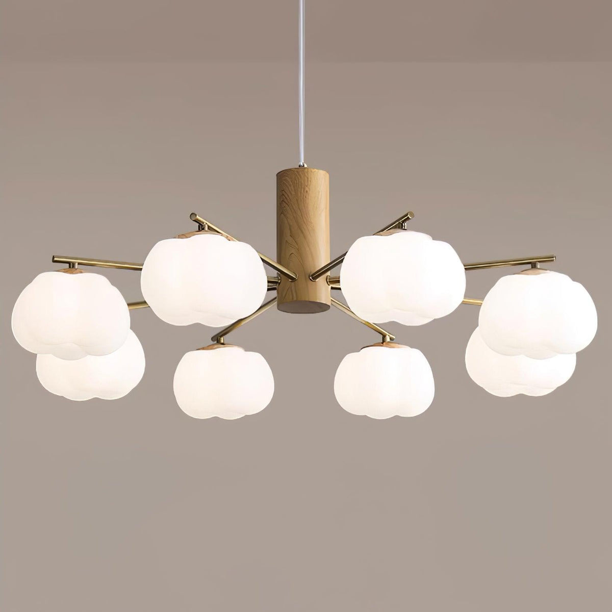 Tyler Chandelier Vintage en Acrylique - Neutralighting