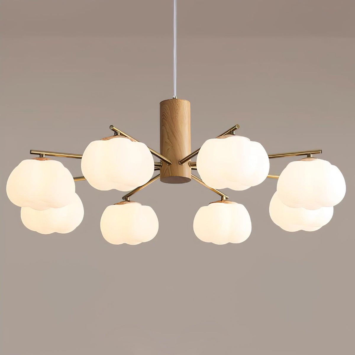 Tyler Chandelier Vintage en Acrylique - Neutralighting