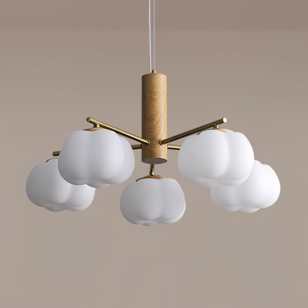 Tyler Chandelier Vintage en Acrylique - Neutralighting