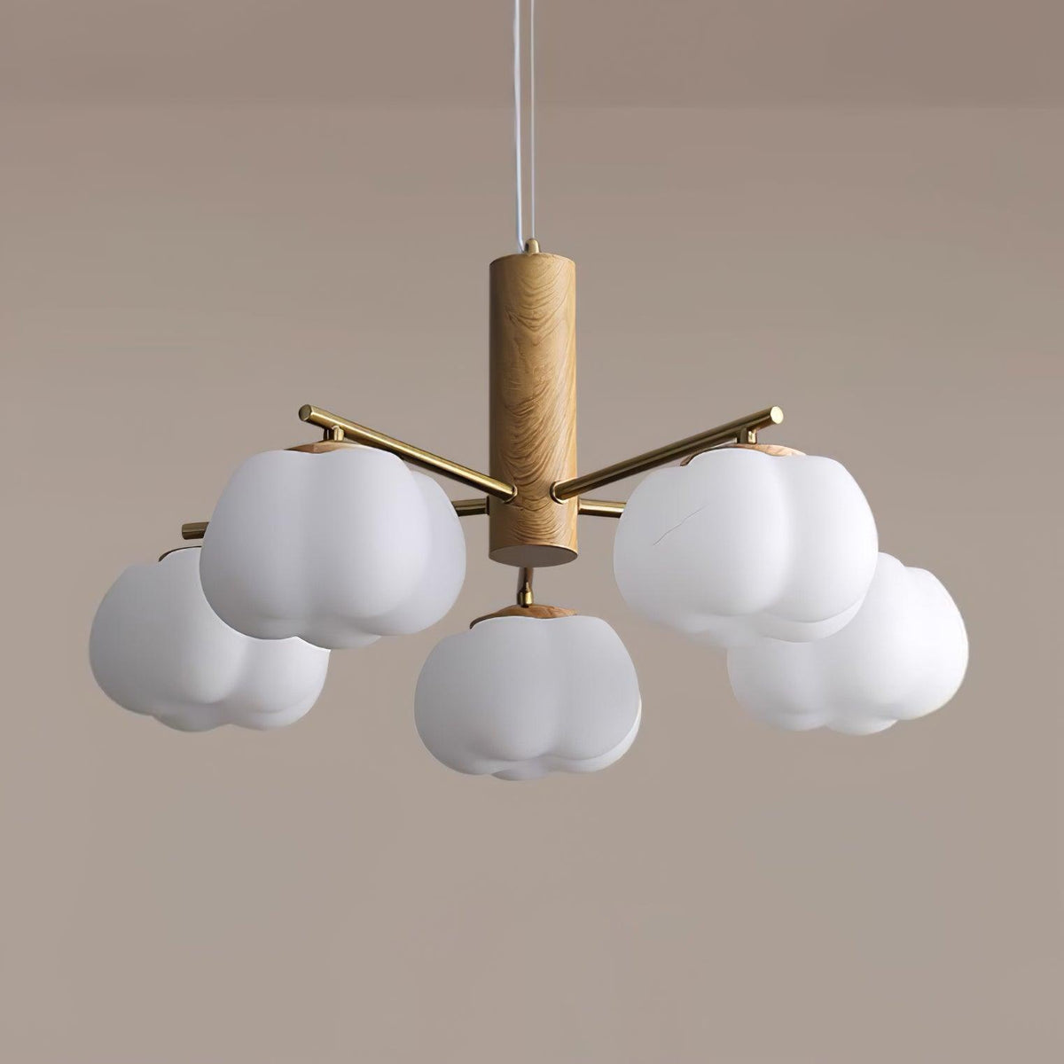 Tyler Chandelier Vintage en Acrylique - Neutralighting