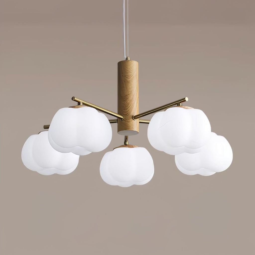 Tyler Chandelier Vintage en Acrylique - Neutralighting