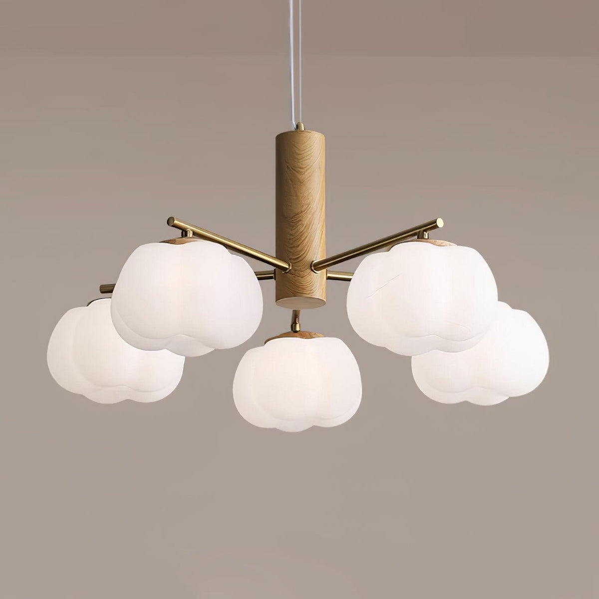 Tyler Chandelier Vintage en Acrylique - Neutralighting