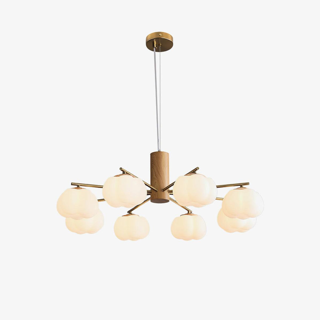 Tyler Chandelier Vintage en Acrylique - Neutralighting