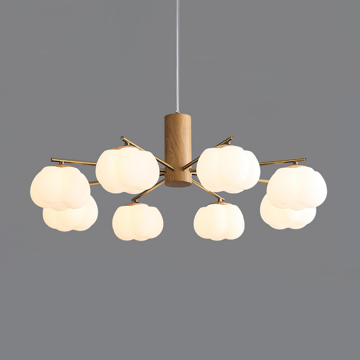 Tyler Chandelier Vintage en Acrylique - Neutralighting