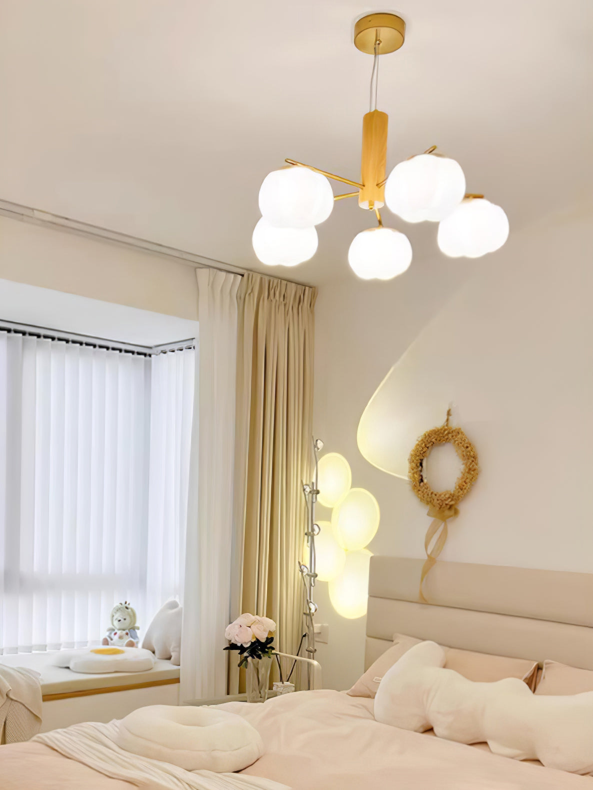 Tyler Chandelier Vintage en Acrylique - Neutralighting