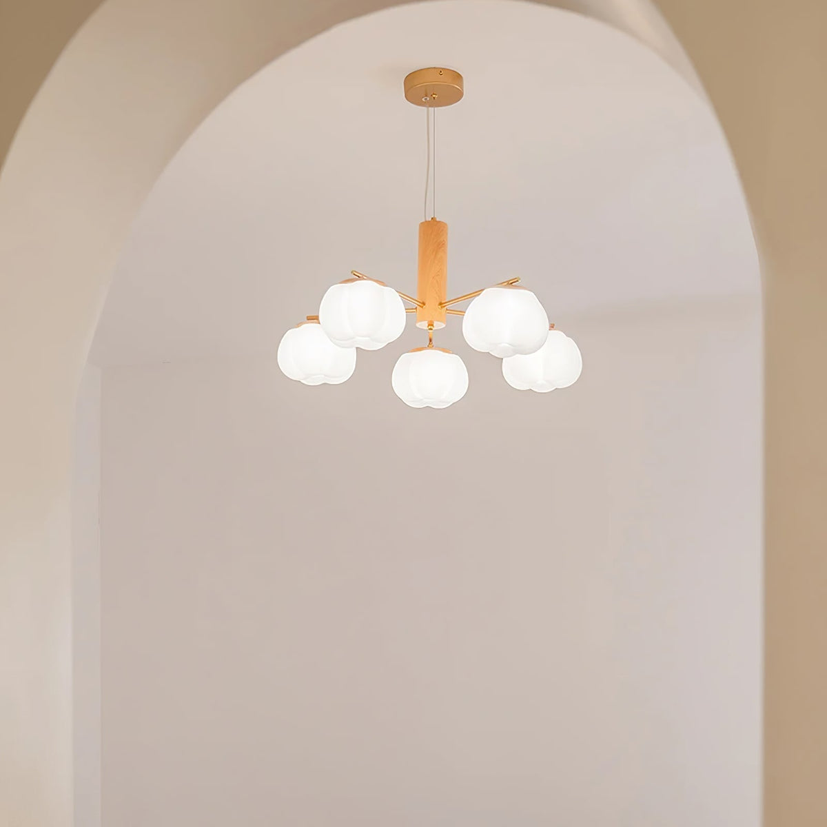 Tyler Chandelier Vintage en Acrylique - Neutralighting