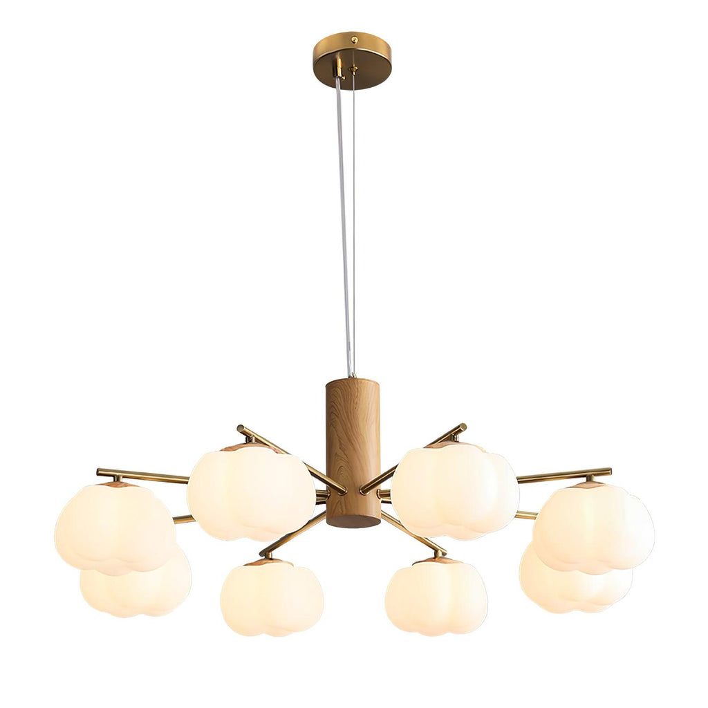 Tyler Chandelier Vintage en Acrylique - Neutralighting