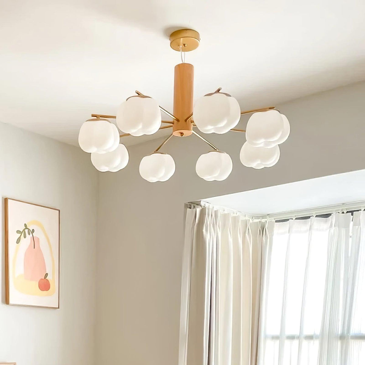 Tyler Chandelier Vintage en Acrylique - Neutralighting