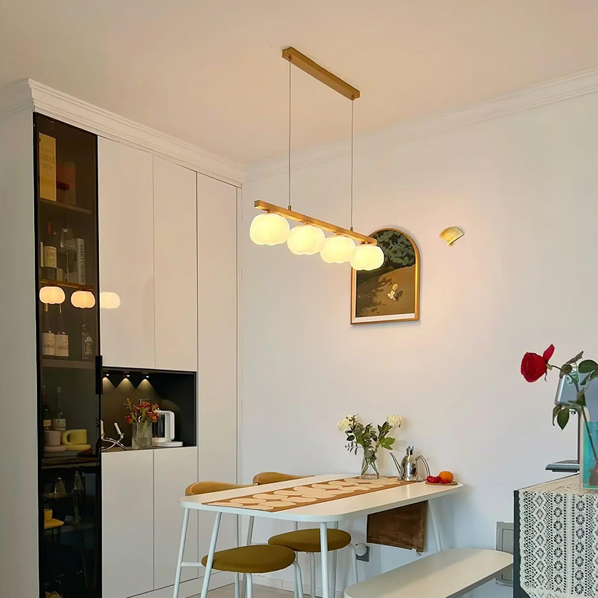 Tyler Chandelier Vintage en Acrylique - Neutralighting