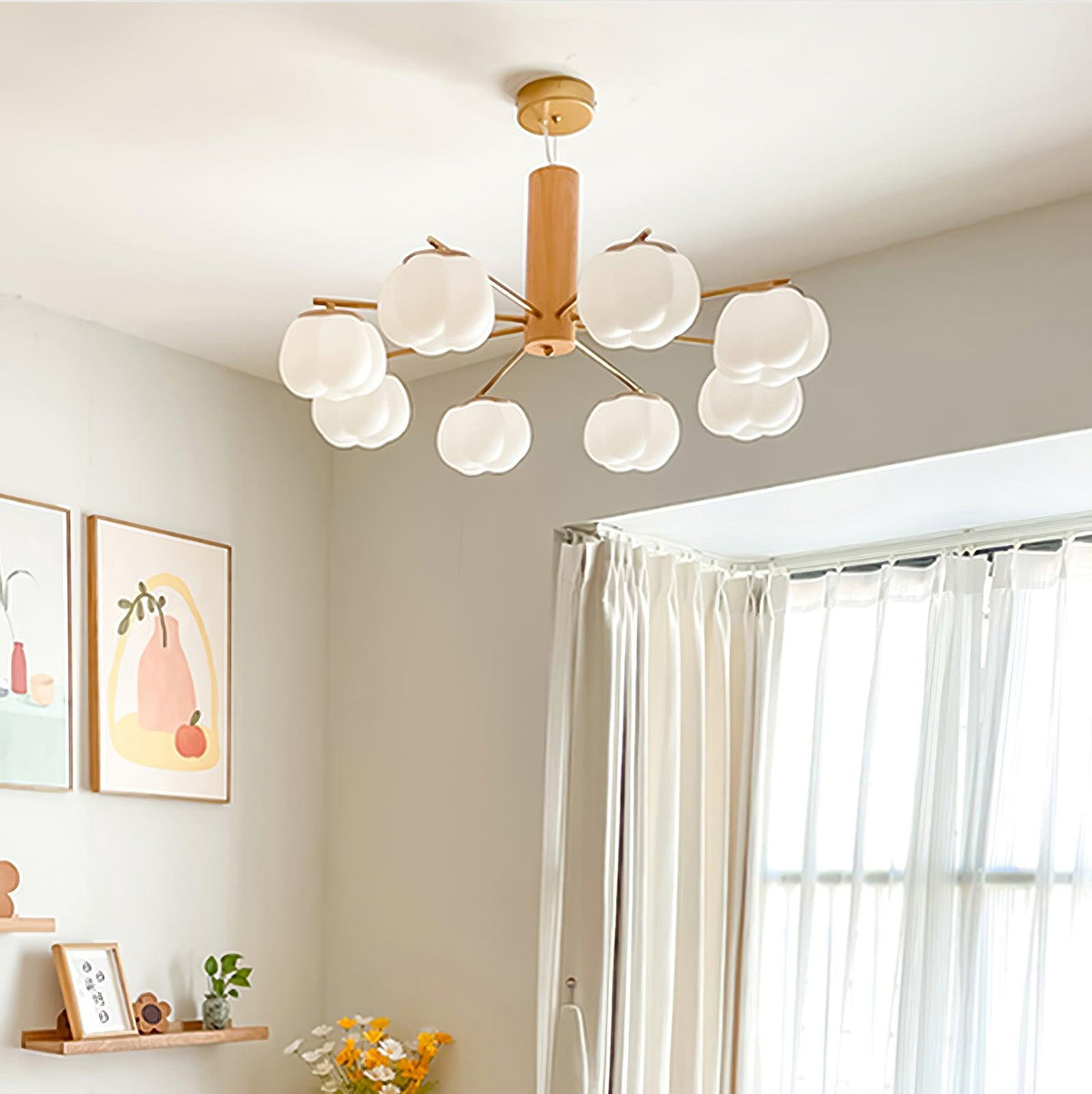 Tyler Chandelier Vintage en Acrylique - Neutralighting