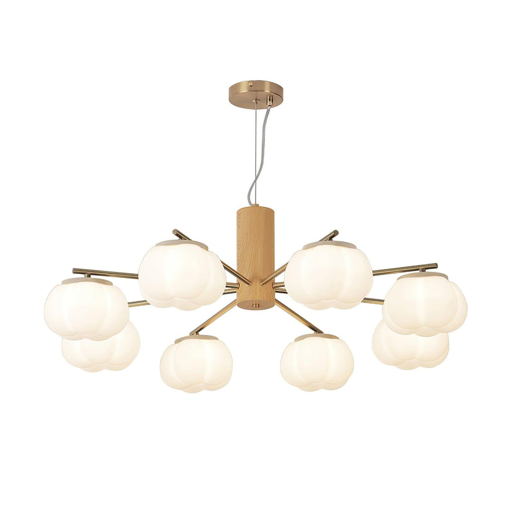 Tyler Chandelier Vintage en Acrylique - Neutralighting
