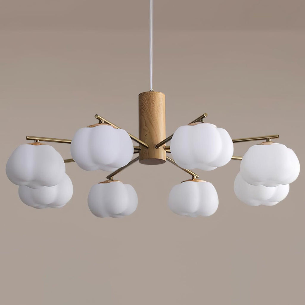 Tyler Chandelier Vintage en Acrylique - Neutralighting