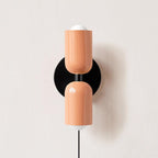 Lustra Wall Lamp Green Black Minimalist Plug-In - Neutralighting