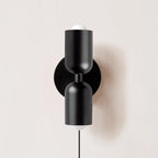 Lustra Wall Lamp Green Black Minimalist Plug-In - Neutralighting