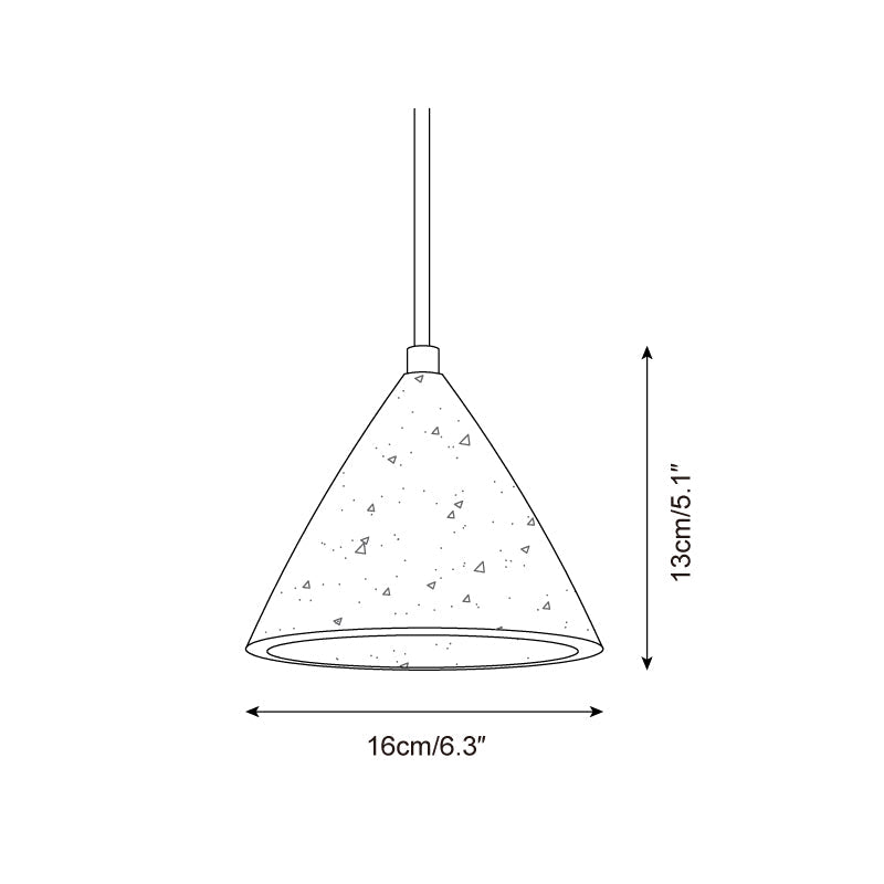 Lava Lampe Pendante Moderne en Travertin - Neutralighting