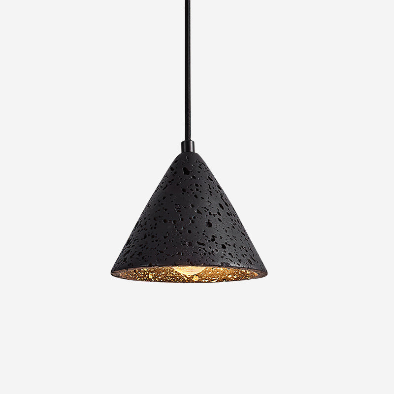 Lava Lampe Pendante Moderne en Travertin - Neutralighting