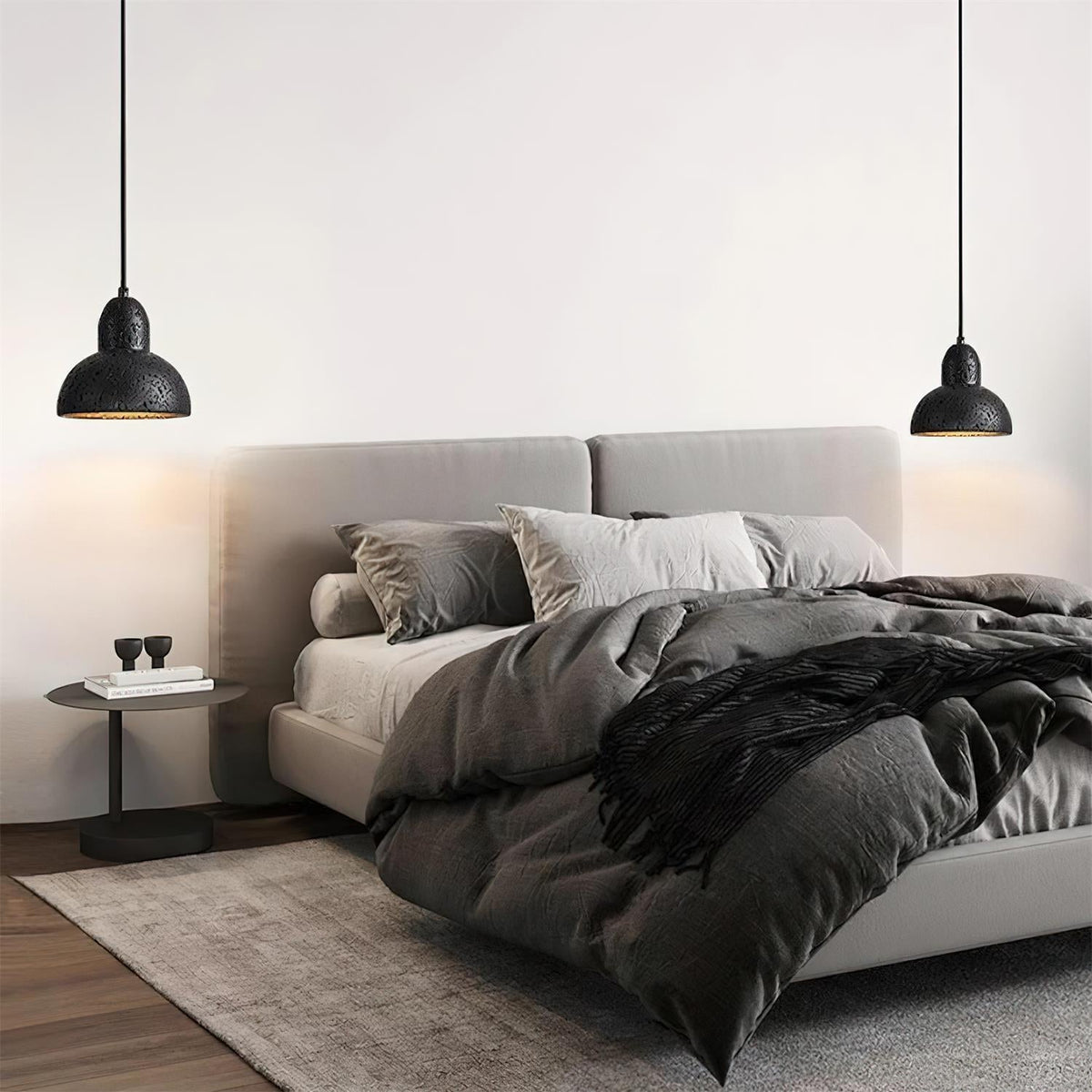 Lava Lampe Pendante Moderne en Travertin - Neutralighting