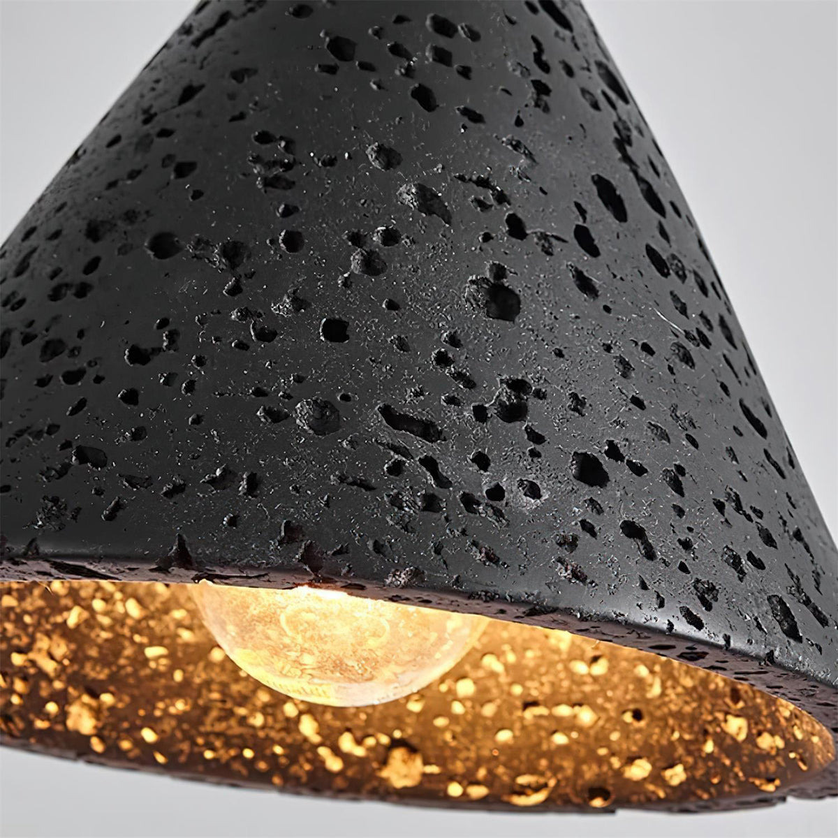 Lava Lampe Pendante Moderne en Travertin - Neutralighting