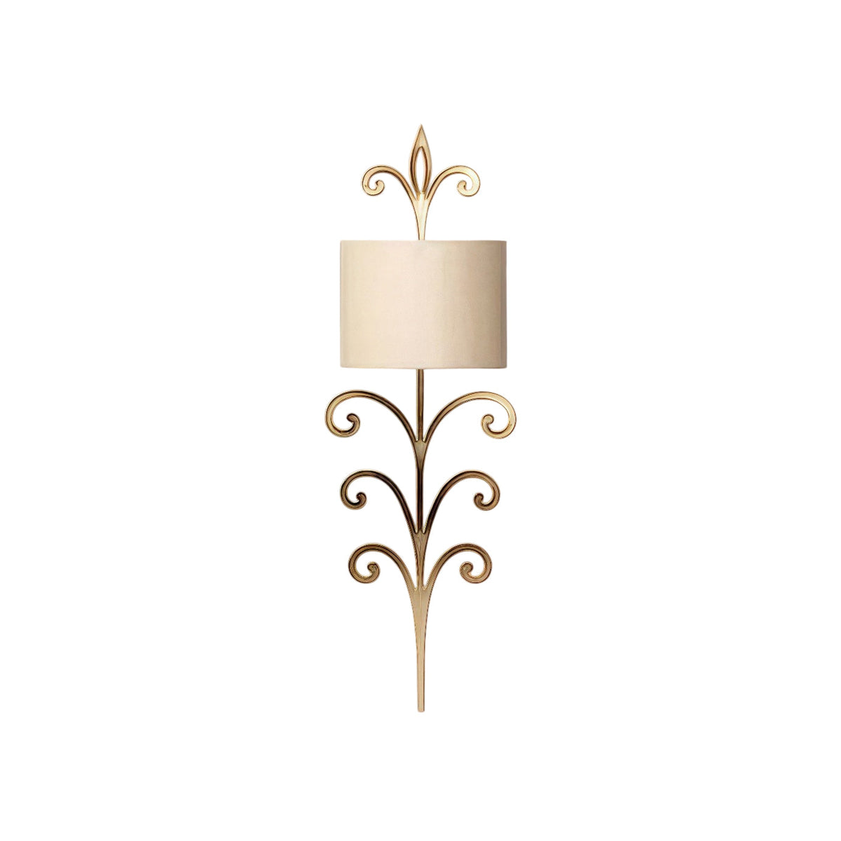 Pulse Lampe Murale En Métal Laiton Tissu Premium Unique - Neutralighting