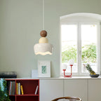 Valentina Poupée Sunny Rain LED Suspension Crème Résine Chambre à coucher - Neutralighting