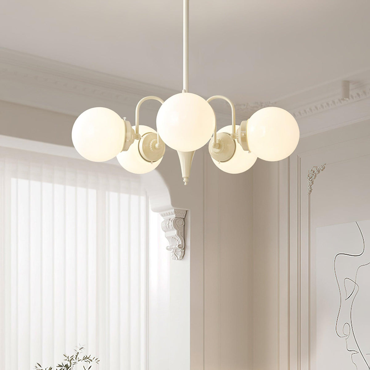 Lustra Lustre Verre Moderne - Neutralighting