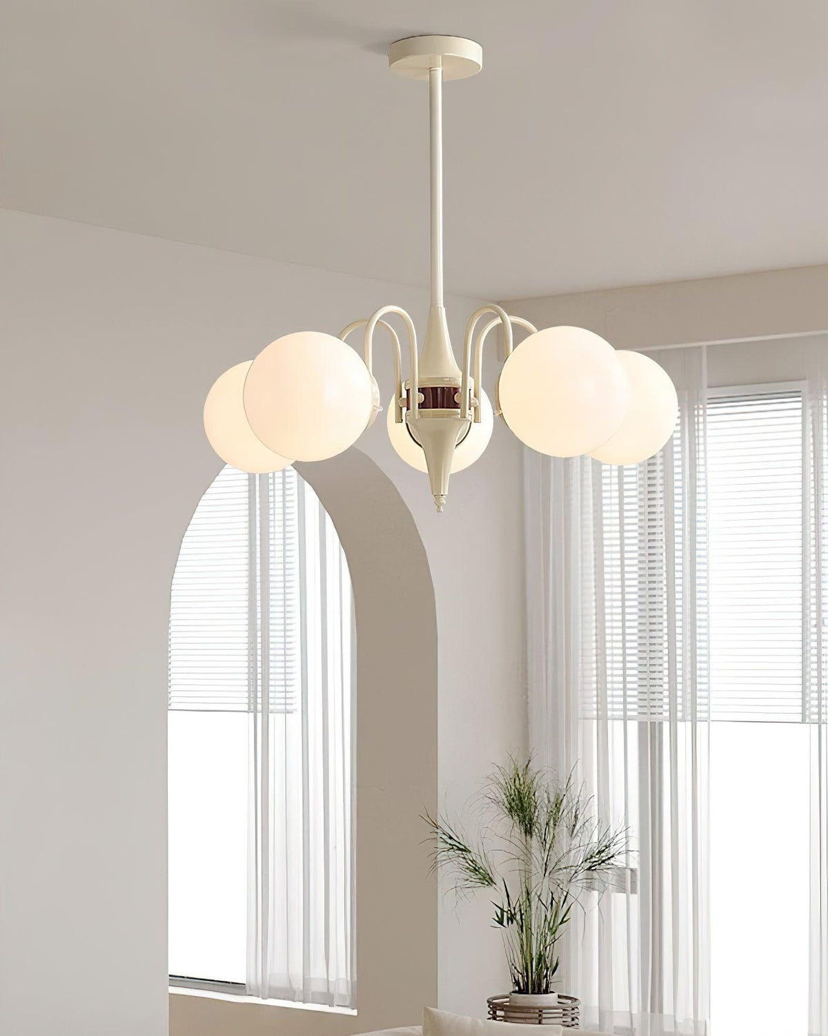 Lustra Lustre Verre Moderne - Neutralighting