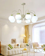 Cherry Lustre Globe Dépoli Branches Crème - Neutralighting